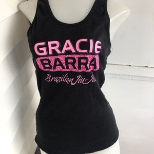Women’s Gracie Barra Black Tank Top - Size XL